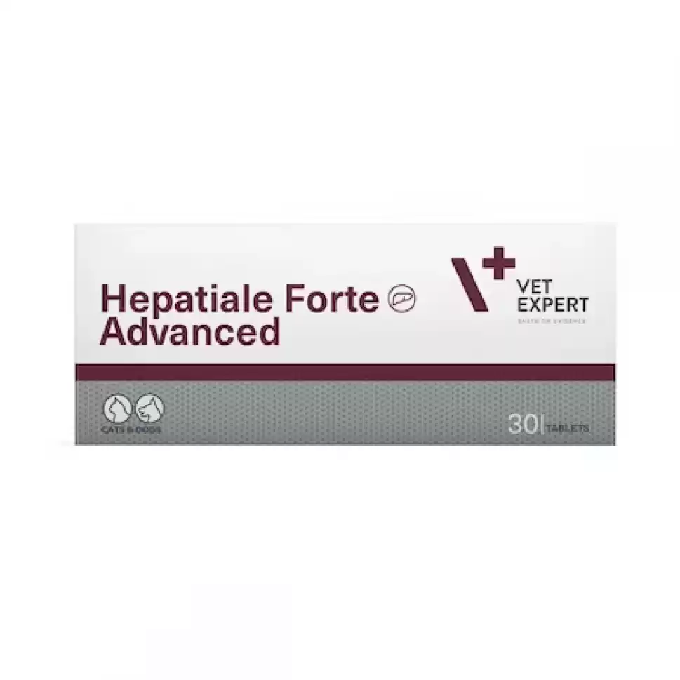 Vetexpert, Hepatiale Forte Advanced, 30 tablete 