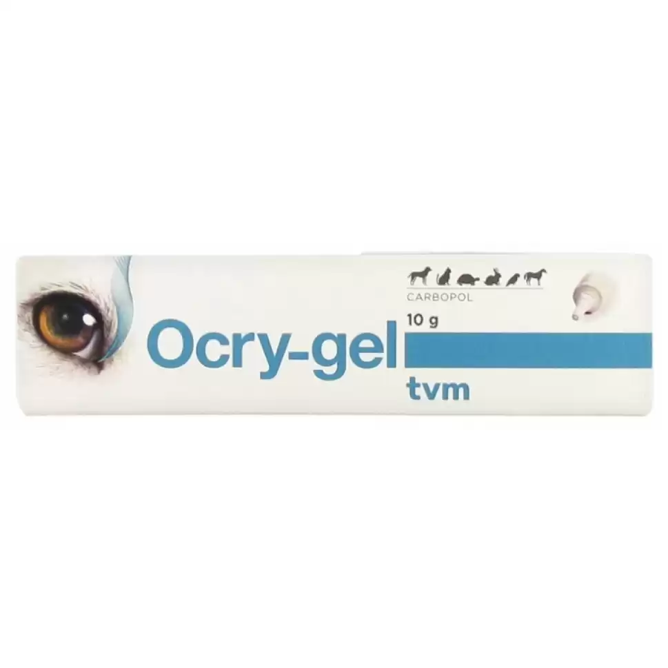 Ocry-gel, Solutie oftalmica sterila pentru animale, 10g